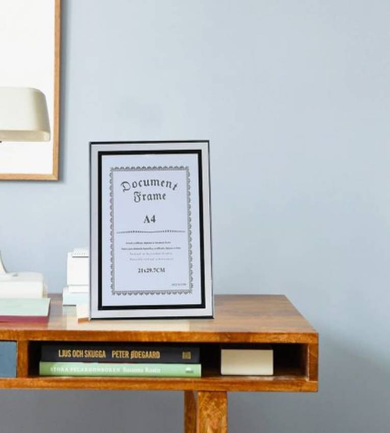 Cadre Photo A4 en Verre cristal Transparent 21x29.7 CM